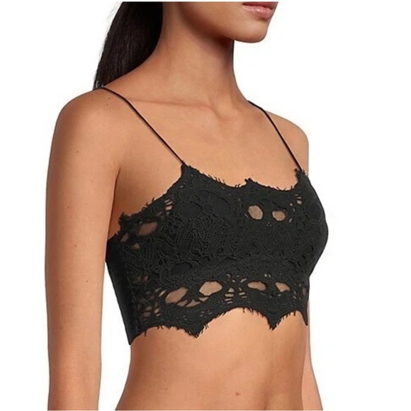 Free People Athena Scallop Crochet Bralette - Picture 6 of 14